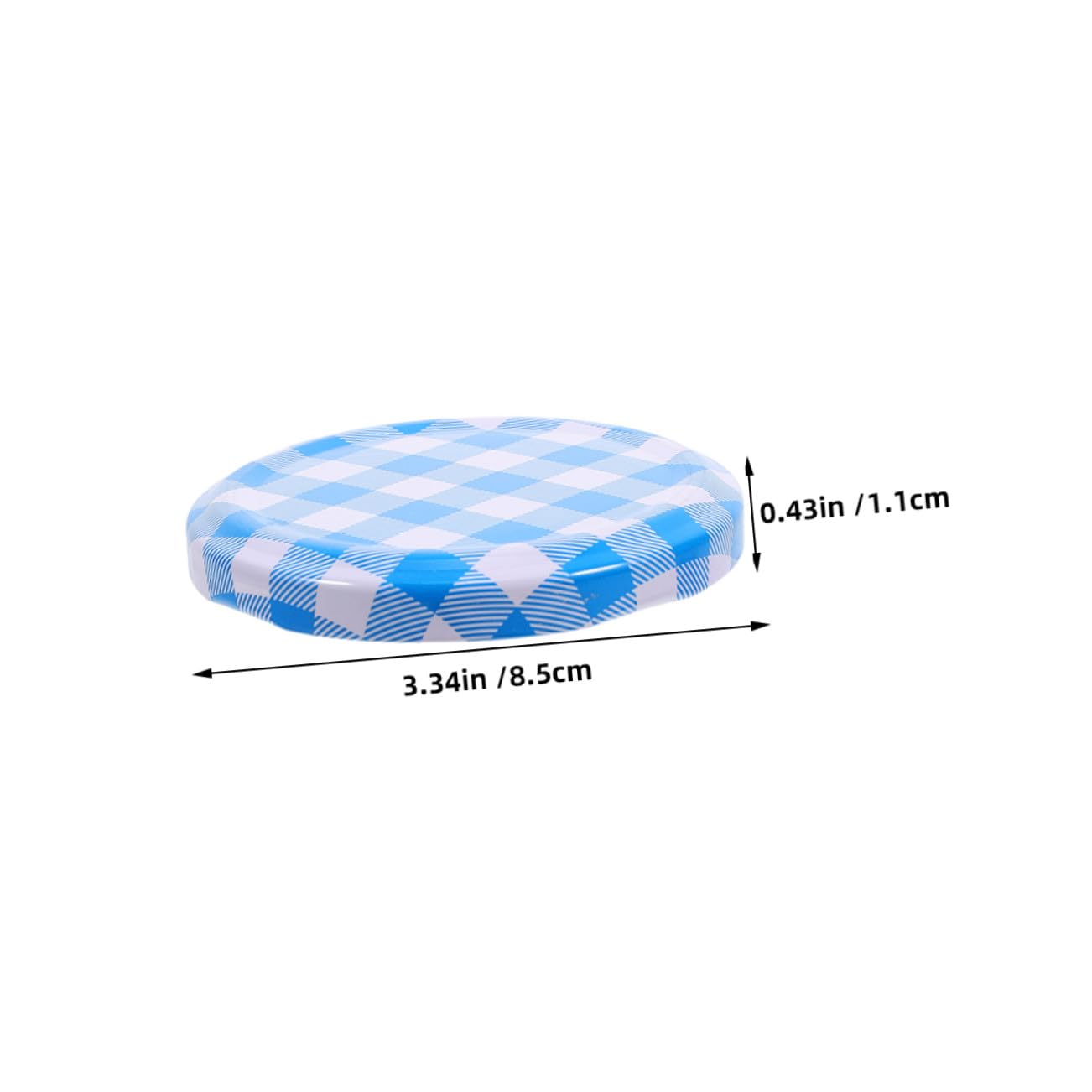 Lot de 50 Couvercles en Métal pour Bocaux à Confiture 63 Mm Joint Étanche et Design Détachable, Cuisine et Conservation Maison