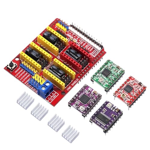 Carte d'extension A4988 Red Kit pour pilote de moteur pas à pas CNC