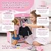 Emily Rose 18 Inch Doll Closed Door Clothes and Accessories Closet Butterfly Furniture Collection Fits 18 Dolls Like American Girl Our Generation Adora My Life As Includes 5 Hangers USA Brand