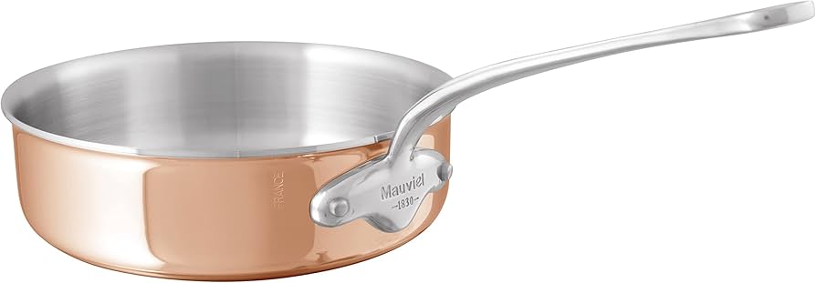 mauviel鍋 Amazon.com: Mauviel M'6S 6-Ply Polished Copper & Stainless Steel