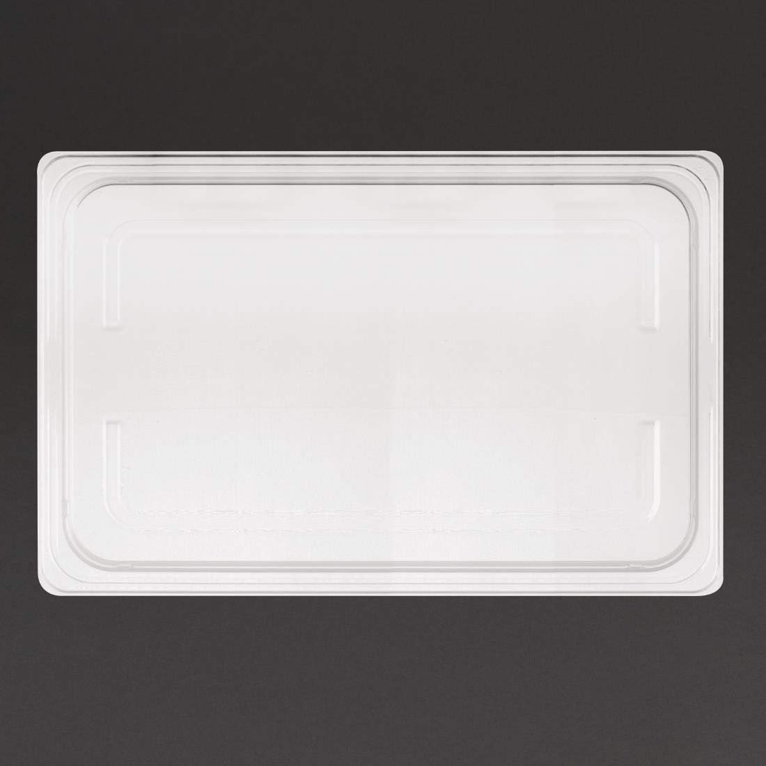 Nisbets Essentials Coperchio Gastronorm 1/1 in polipropilene trasparente, resistente e facile da pulire, larghezza 530 x profondità 325 mm