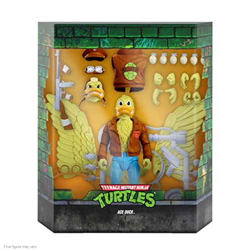 Super7 Teenage Mutant Ninja Turtles Ace Duck - Ultimates! 7 In Scale Action Figure #TOP1