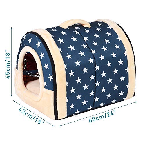 Enko - Cuccia 2 in 1: casetta e poltroncina