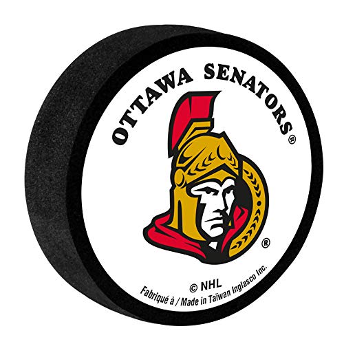 Inglasco Mini Foam Hockey Puck (Senators) #TOP28