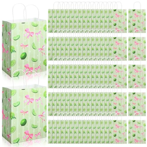 Sacs cadeaux en papier vert thématiques pour offrir aux femmes et filles