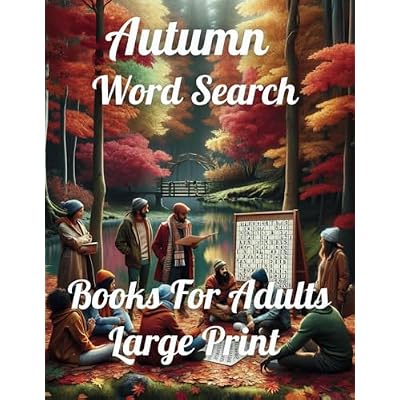 Autumn Word Search Books For Adults Large Print | Word Search Large Print For Adults, Seniors and Teens | *Bonus* 65 Christmas Fall Word Search ... and Relaxing Autumn Word Search Puzzle Book