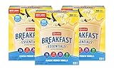 Carnation Breakfast Essentials Nutritional Powder Drink Mix Packets, Classic French Vanilla, Just Add Milk, 10 Drink Mix Packets Per Box (Pack of 3)