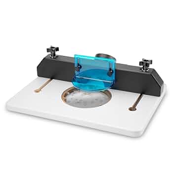 テーブルの面 Amazon | POWERTEC トリムルーターテーブル&ルーター