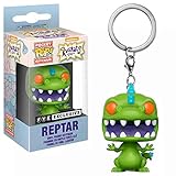 Funko POP Keychain: Reptar - Nickelodeon Rugrats - FYE Exclusive