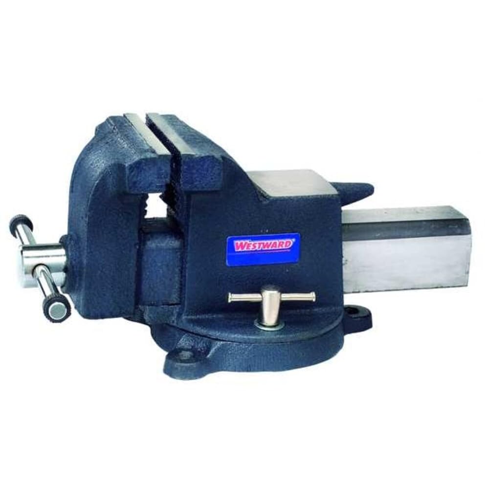 Westward, 10D694, Bench Vise, Utility, Swivel, 7 In