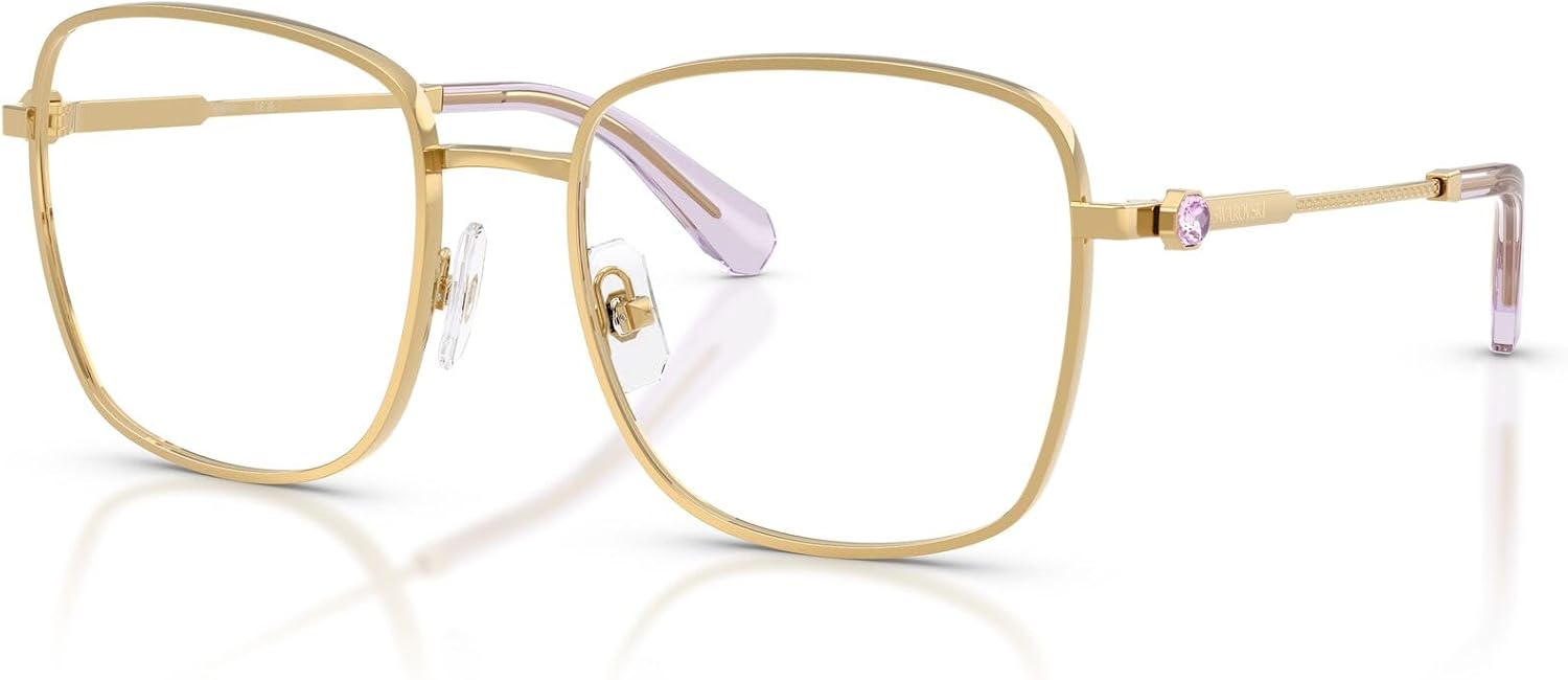Swarovski womens Sk1036 Square Prescription Eyewear Frames
