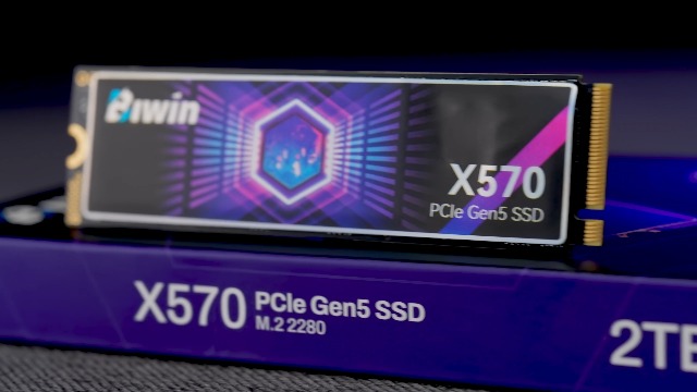 BIWIN Black Opal X570 Gen5 SSD 1TB, M.2 2280 PCIe 5.0 NVMe 2.0, Up