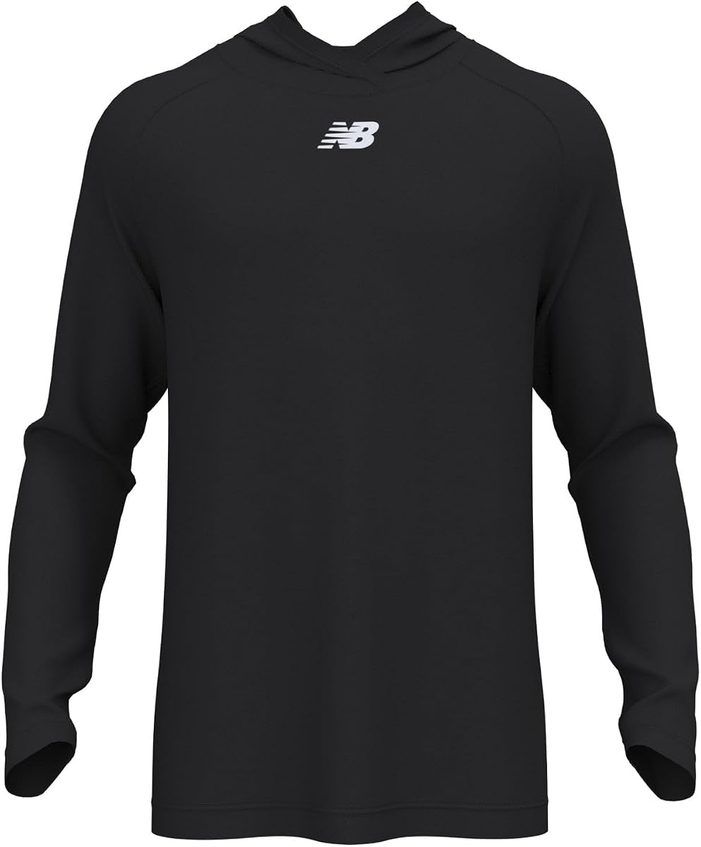 Men's Athletics Baseball Hoodie Black M
