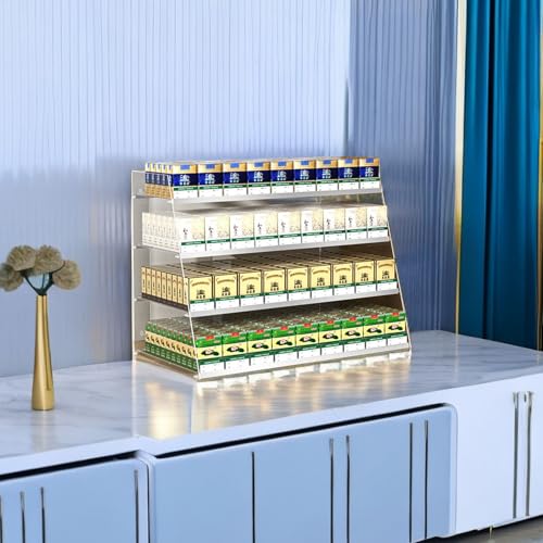 Présentoir de supermarché mobile et étagère de rangement pour magasin