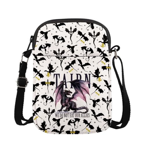 MAOFAED Fantasy Reader Gift, We Do Not Eat Our Allies Crossbody Bag, Literature Gift(eat our allies)