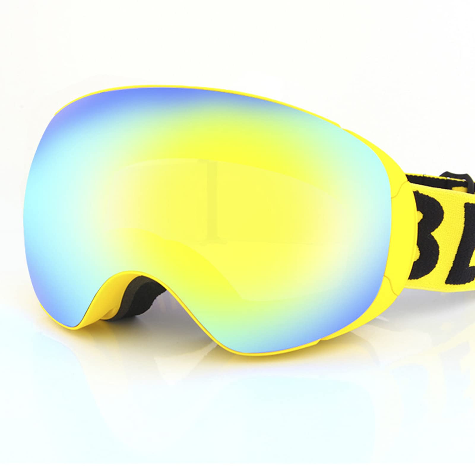 Gafas de Esquí OTG para Hombre Mujer, Máscara Gafas Anti Niebla Protección UV, Gafas de Motocross Dirt Bike Racing a Prueba de Viento e Polvo