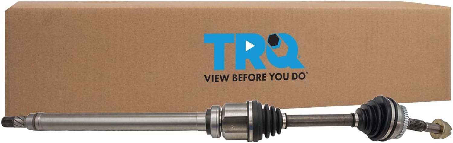 TRQ Front Right CV Axle Shaft Assembly Passenger Side Compatible with 1993-1997 Volvo 850 1998-1999 C70 1998 S70 V70 Automatic Manual Transmission