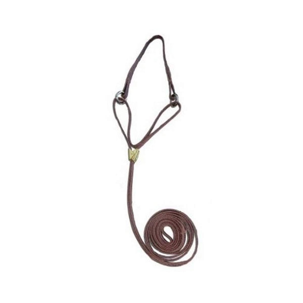 Resco Cordo-Hyde Martingale Dog Show Lead - 3/16" X 42', Wheat, Made In USA