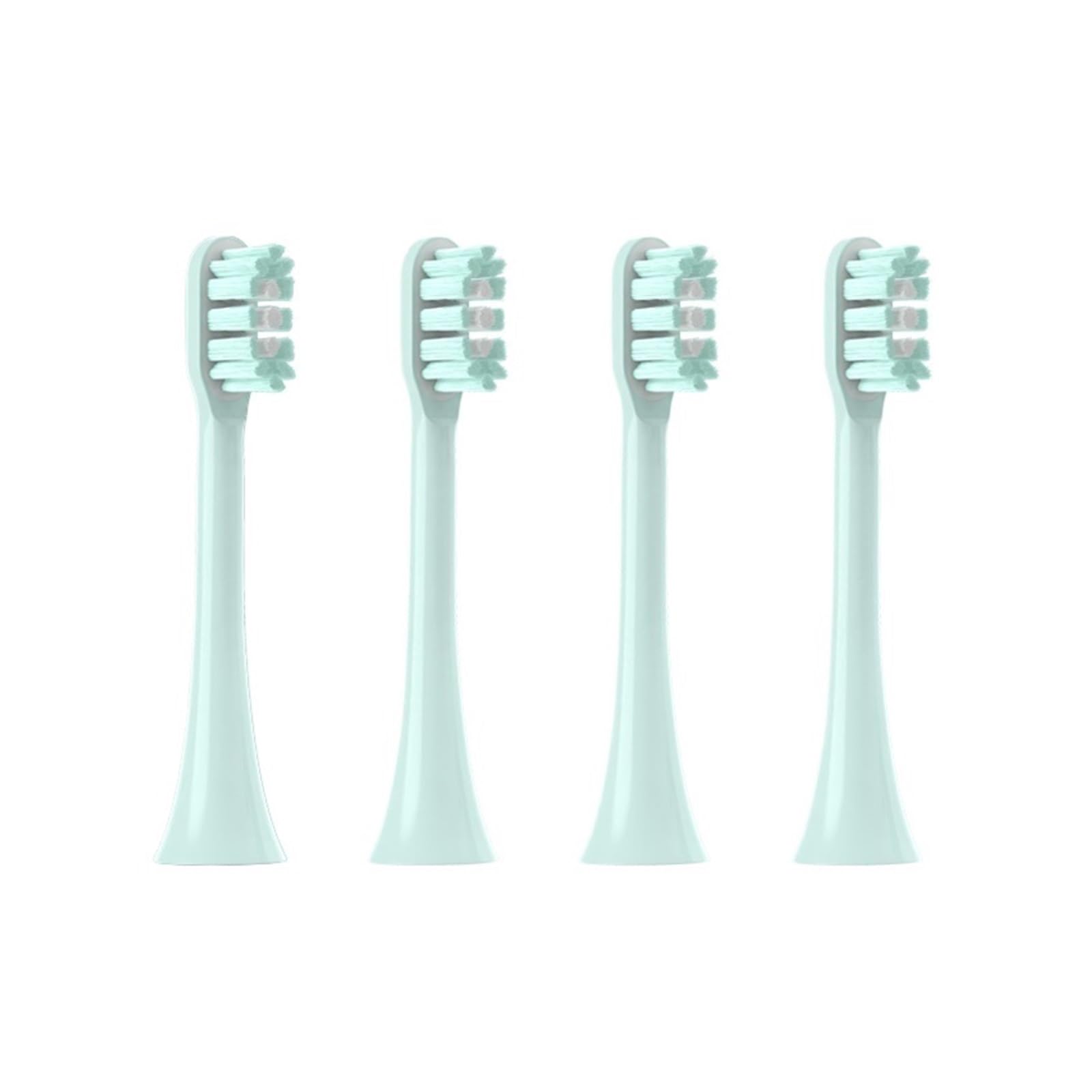 Testine for spazzolino elettrico sonico da 4/6 pezzi, compatibili con SOOCAS, spazzola con setole morbide DuPont, confezionate sottovuoto(6MintGreen)