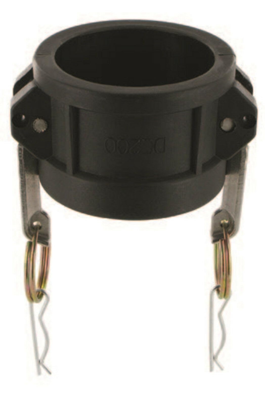 CAMLOCK LAYFLAT Hose Coupling Fitting, Male Female - Type A B C D E F DC DP CAM & Groove (Type DC - Blank Cap - Male, 1")