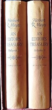 Hardcover An editor's treasury; a continuing anthology of prose, verse, and literary curiosa Book