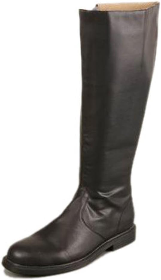 Adult's Black Tall Pirate Costume Boots (Size:Large 12-13)