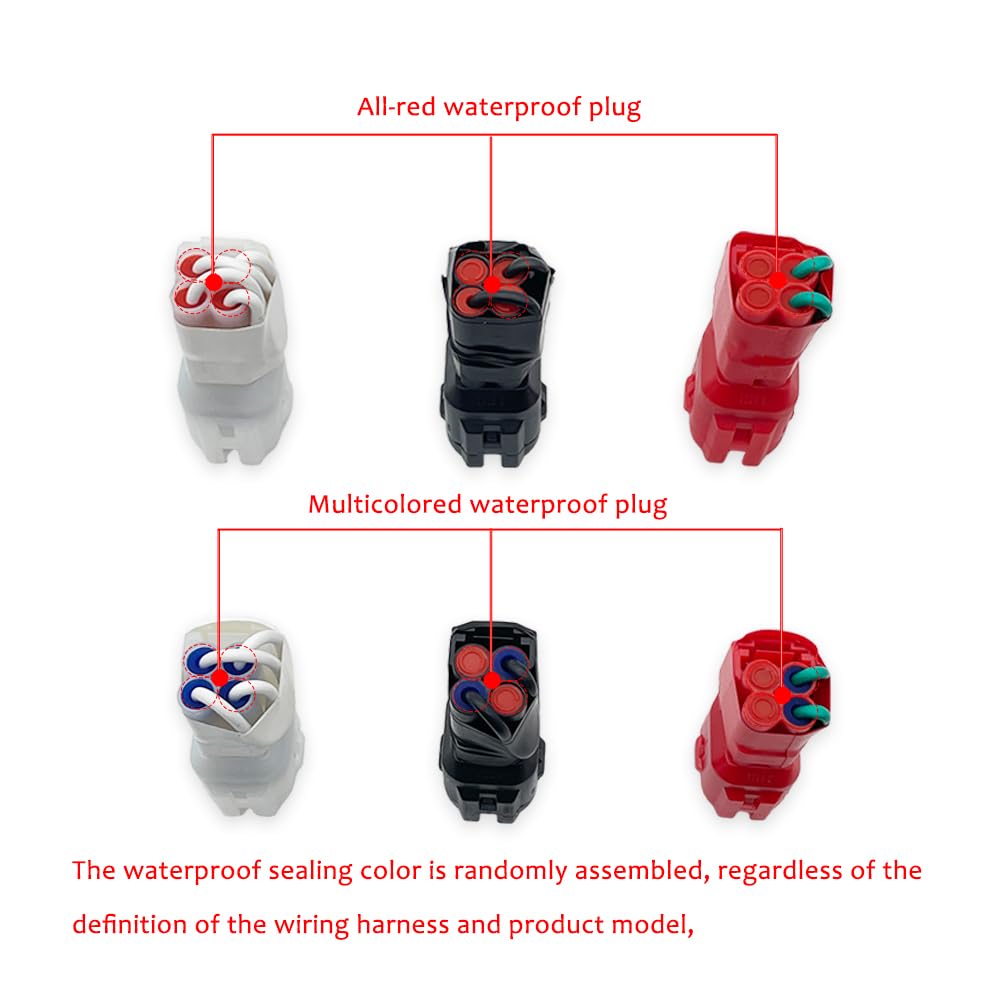 3 COLORS DFI Map Wire Lead Coupler For KAWASAKI KX250 KX250F