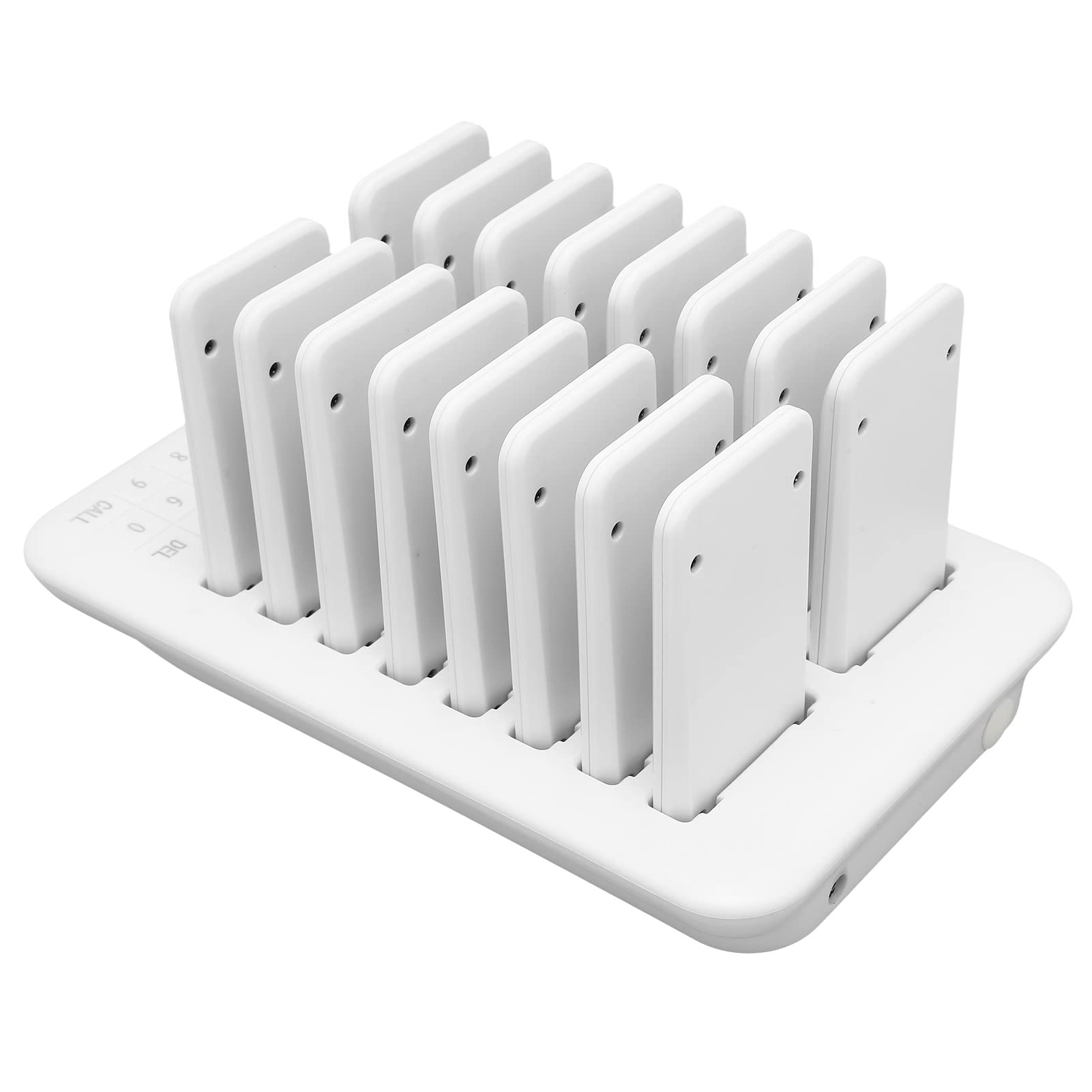Bewinner di Chiamata Wireless, di Accodamento Cercapersone Wireless Ristorante con 16 Cicalini Cercapersone 1 Tastiera, Trasmissione 800 M per Ristorante Chiesa Camion Cibo Caffetteria(EU)