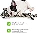 SHARLOVY Dog Squeaky Toy No Stuffing 6 Pack, Dog Toys Crinkle for Small Puppy, Durable Chew Plush Cute Animals Natural for Teething Pet
