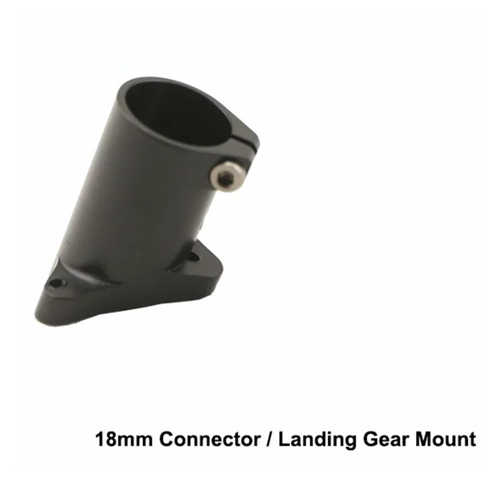 Connettore 16/18/25 Mm, Carrello Di Atterraggio For Droni In Alluminio | Viti a doppio set lavorate a CNC for tubi in carbonio e alluminio, for telai di droni.(25mm (4pcs))