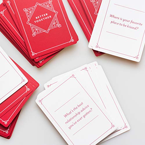 Better Together Couples Card Game for Married Adults or New Couples — Great Card Game for a Date Night — Couples Game That can Strengthen a Relationship — 100-Card Deck