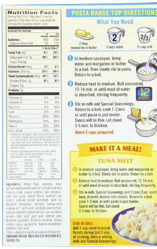 Pasta Roni Shells & White Cheddar Mix 6.2 Fl Oz (Pack Of 12) #TOP7