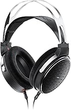 FiiO JT3 Over-Ear Open-Back Headphones, 50mm Dynamic Driv...