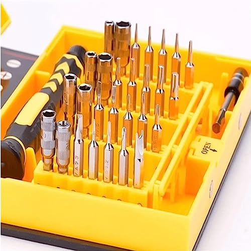 Jogo De Chaves Precisão 38 Em 1 Imã Magnético Manutenção Notebook Celular Smartphone CBRN20355 - Com