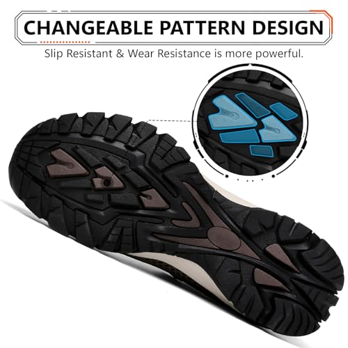 Image of LEDINEY Hiking Shoes Women Waterproof Lightweight for Trail Trekking Camping Outdoor