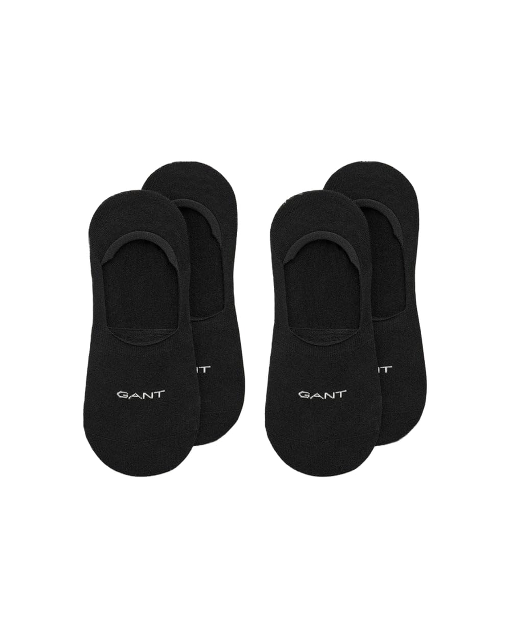 Gant Men's Black 2-Pack Invisible Socks (43-45)