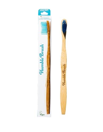 Humble Brush - Cepillo para adulto, color azul
