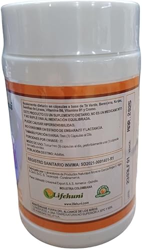 Miniatura 8 de RUUFE Divi her Dietary and Maca Life (paquete de 2) Divi her 60 Suplemento y Maca Life 60 por Life huni