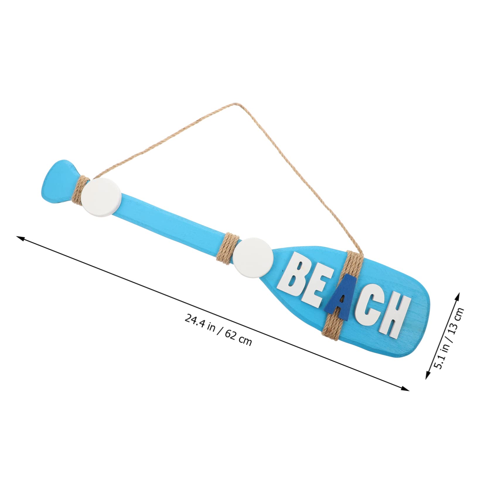Alipis 3 Piezas Gancho De Perchero De Pared Para Ropa Ganchos De Pared De Gancho De Pared Decorativo Colgante De De Playa Decoración De Mesa Náutico Madera De Pino Blue