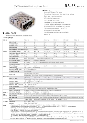 Alimentation à découpage RS-15 48V pour centraliser la domotique de la maison