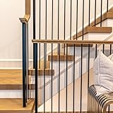 50 Pack Iron Balusters for Staircase, 1/2