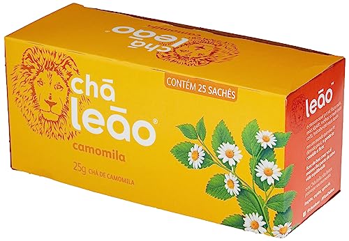 Leão Chá De Camomila Fuze Com 25 Saquinhos