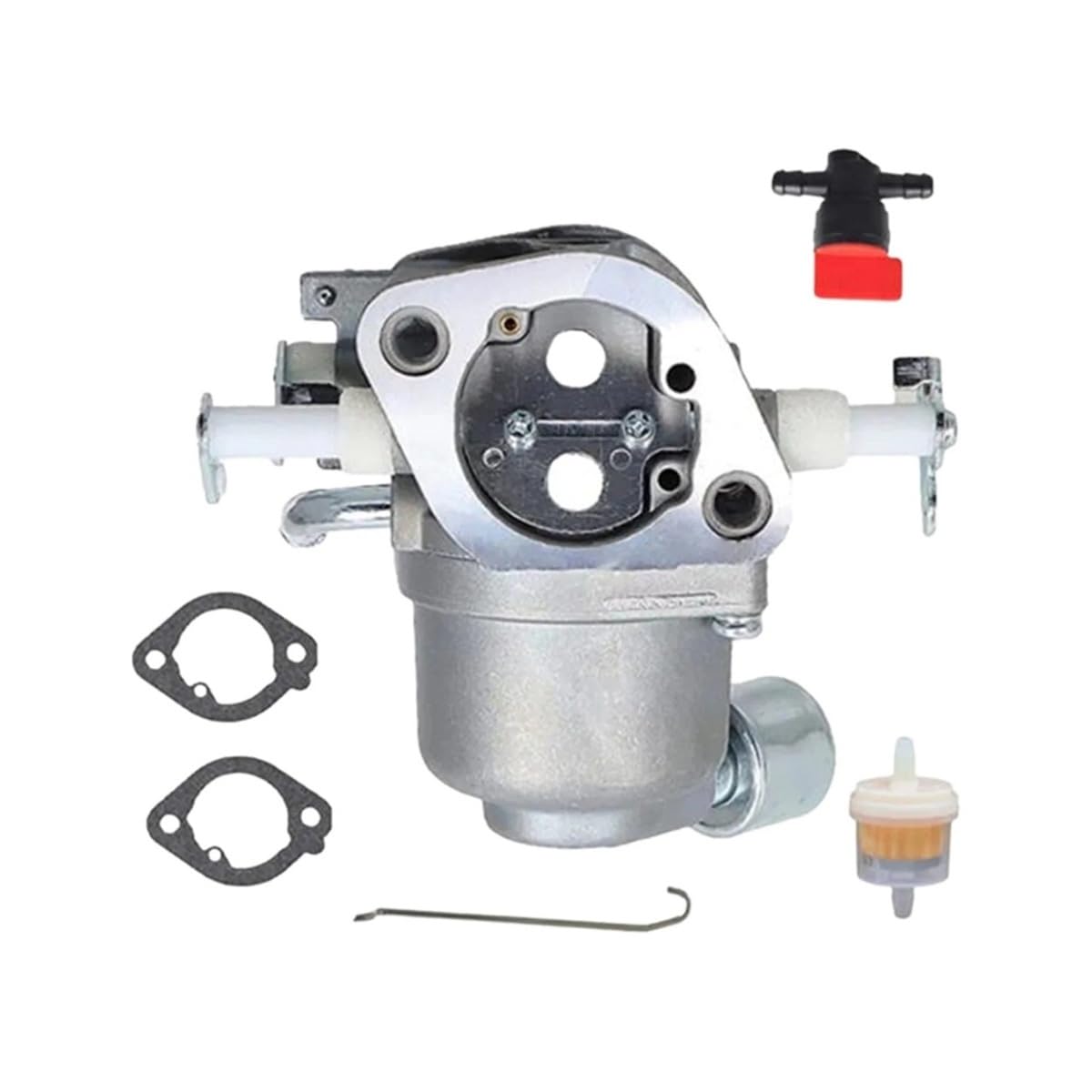Juego de carburador y Juntas 594207 Apto for cortacésped con Motor BS Intek