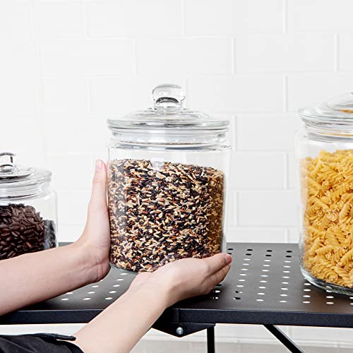image for Restaurantware Vetri 0.5 Gallon Glass Storage Jar 1 Dishwashable Glass