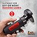Teng Tools High Speed Reversible Ergonomic Pneumatic Air Cut Off Tool with Safety Guard - ARC80