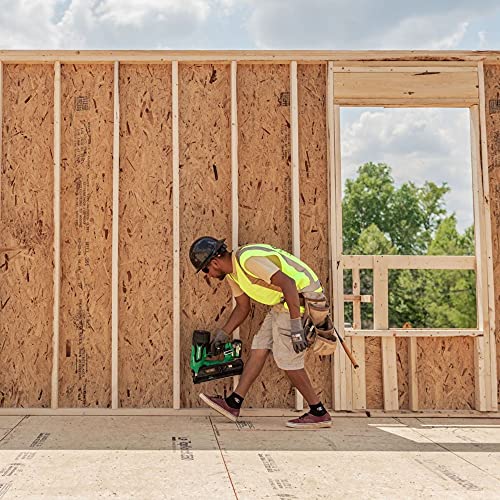 Metabo Hpt 36V Multivolt Cordless Paper Strip Framing Nailer | Includes Battery And Charger | Nr3690Dc #TOP4