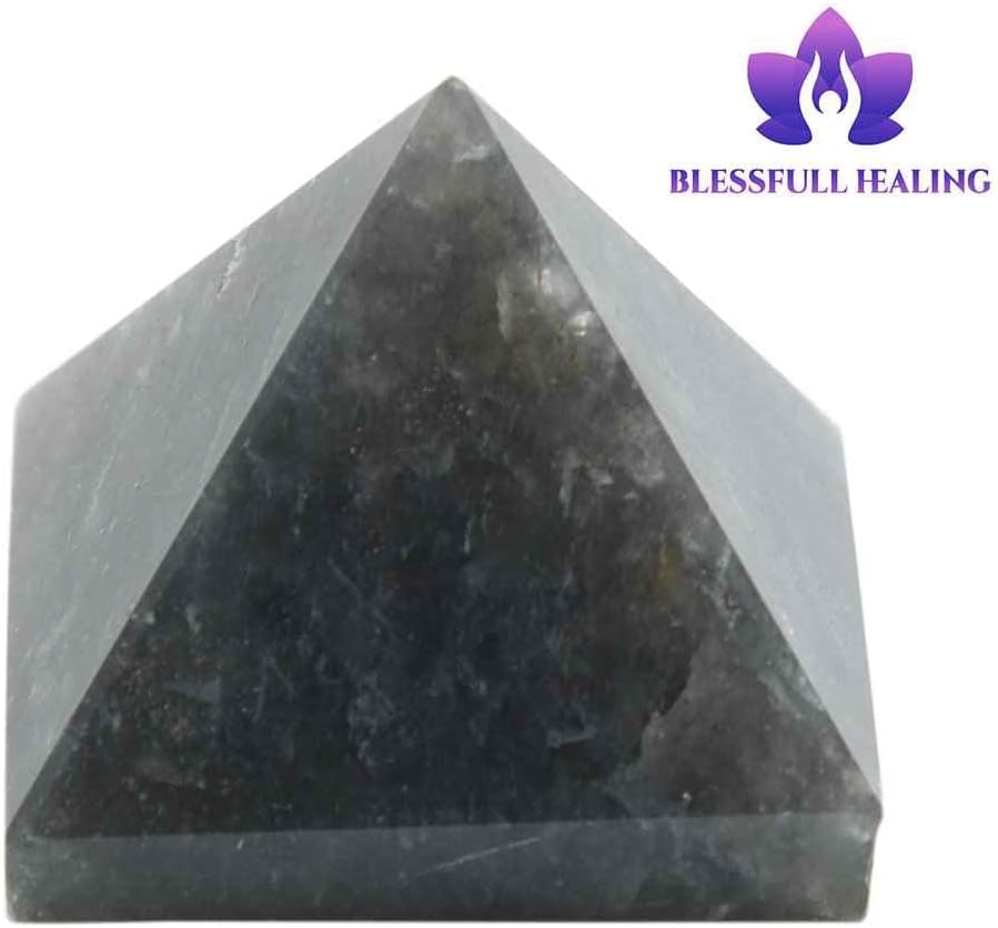 Blessfull Healing Reiki Crystal Lolite Pyramid - (1 pcs)