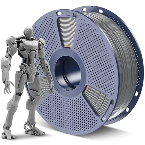 Image of SUNLU ABS Filament 1.75mm 3D Printer Filament, Highly Resistant Durable, Heat Resistance, Excellent Toughness, Compatible with 99% FDM 3D Printers, 1kg Spool (2.2lbs), Grey