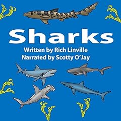 Sharks Audiolibro Por Rich Linville arte de portada