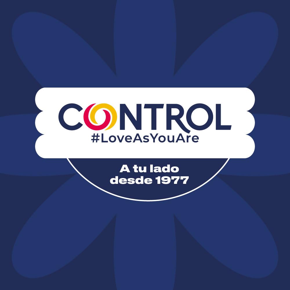 Control Preservativos Nature. Caja Pack Ahorro 24 Condones para un Placer Natural, Lubricados, Sexo Seguro, Ajuste Perfecto